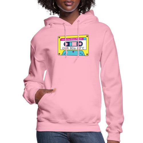 Our 80s Life Cassette Logo - Women's Hoodie