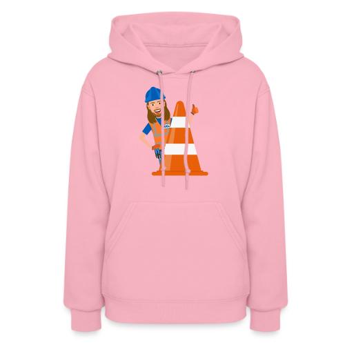 Handyman Hal Safety Cone - Women's Hoodie