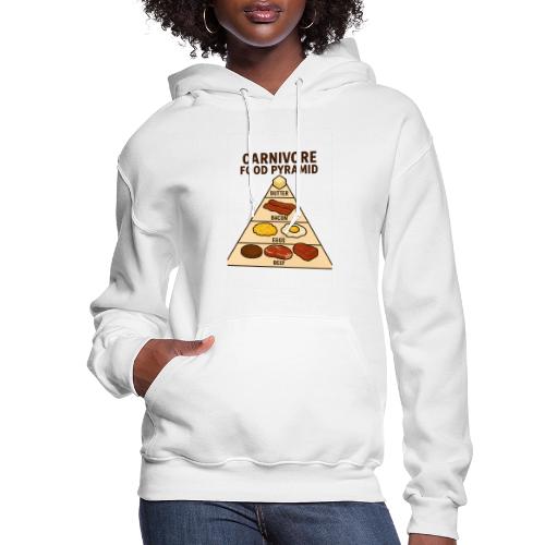 Carnivore Food Pyramid - Women's Hoodie