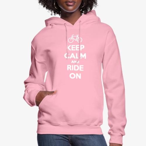 keep_calm_and_ride_on - Women's Hoodie