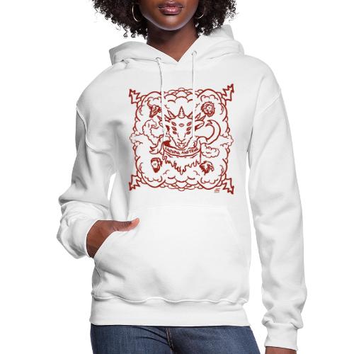 Red Revelation Lamb - Women's Hoodie