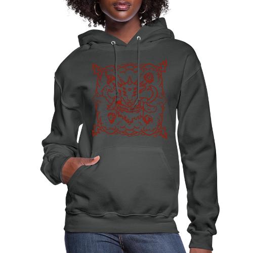 Red Revelation Lamb - Women's Hoodie