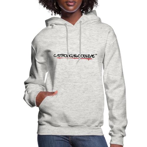 C.Strong Bloodline Logo (Black) - Women's Hoodie