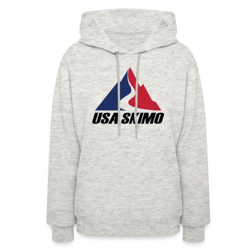 USA Skimo Logo - Stacked - Color - Women's Hoodie