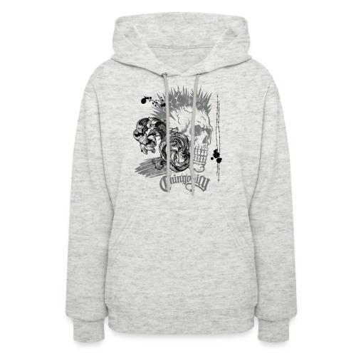 PUNK SKULL - Women's Hoodie