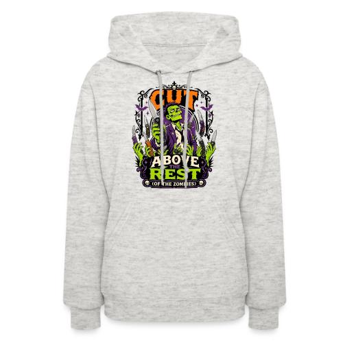 Cut Above The Rest Zombie Pocket Knife Halloween - Women's Hoodie