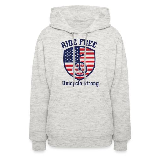 Ride Free Uni Strong - Women's Hoodie