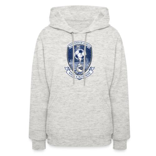 Iconic North London Soccer Emblem Art Print - Women's Hoodie