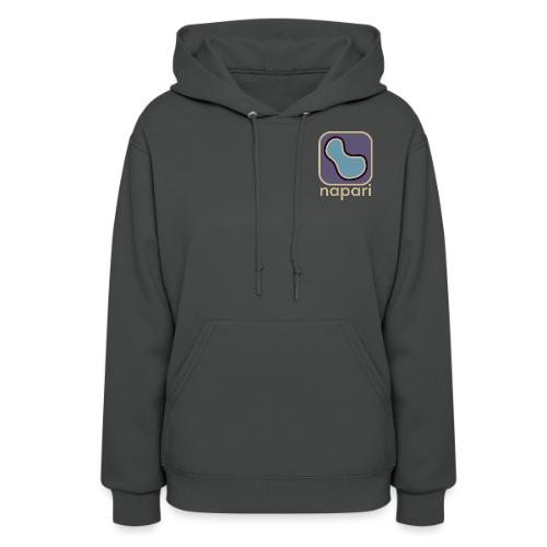napari pocket logo light design - Women's Hoodie