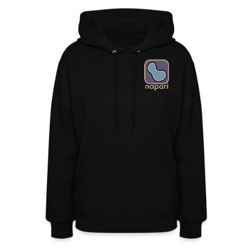 napari pocket logo light design - Women's Hoodie