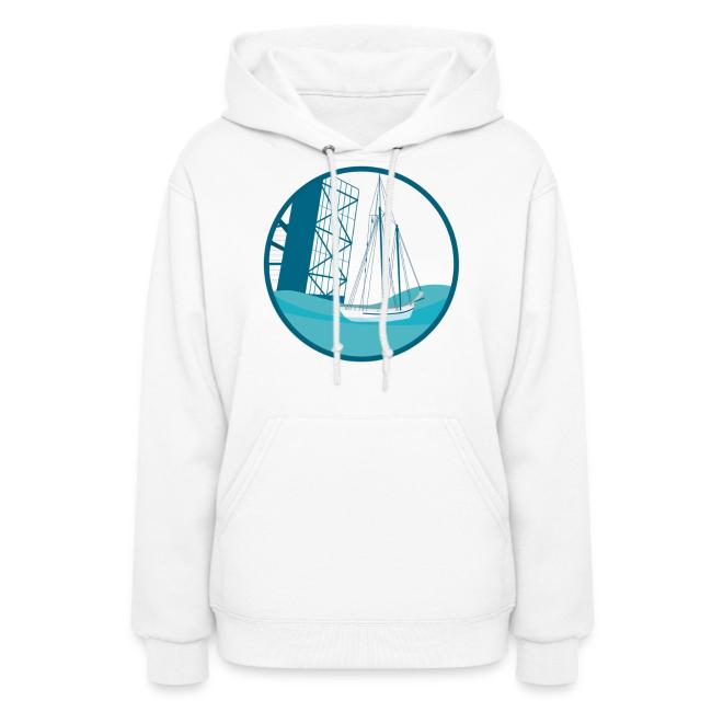 Mystic CT Drawbridge Men's Tri Tee Shirt