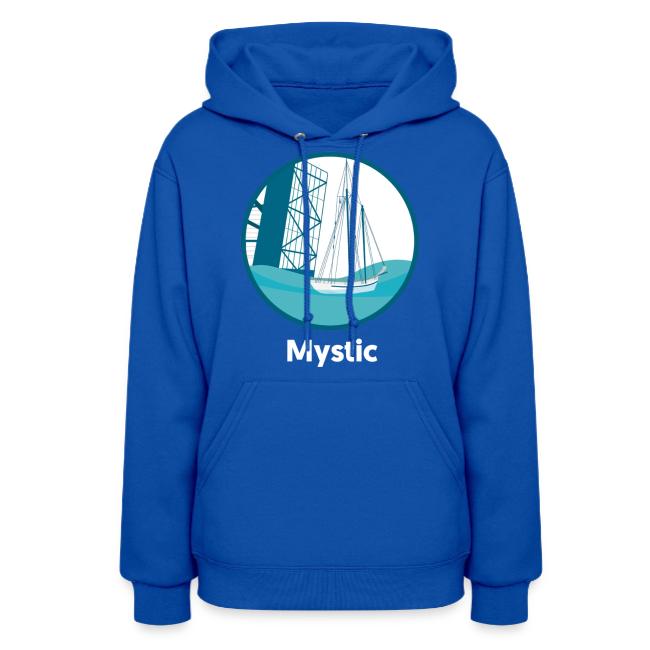 Mystic CT Drawbridge Men's Tri Tee Shirt