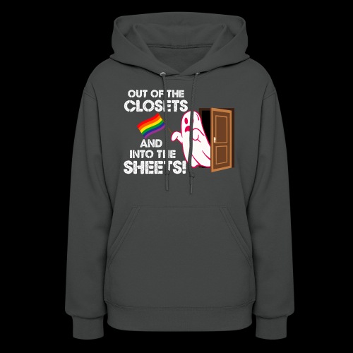 Out of the Closets Pride Ghost - Women's Hoodie