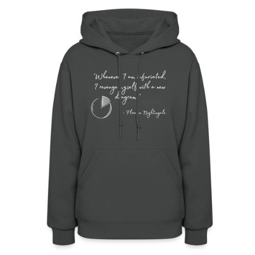 Revenge with a Diagram (Dark) - Women's Hoodie