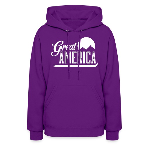 Great America Logo White - Women's Hoodie