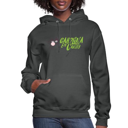 carolina eye candy new logo green - Women's Hoodie