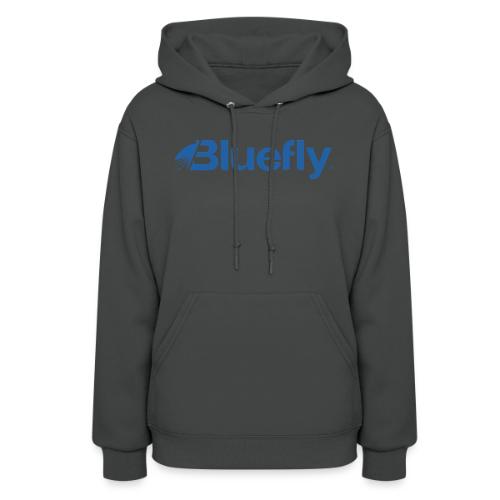 Bluefly Logotype - Blue - Women's Hoodie
