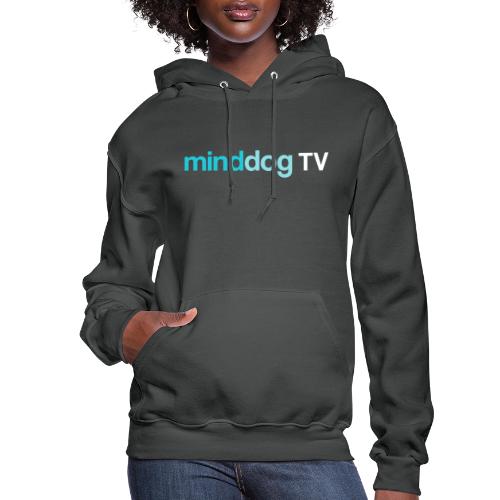 minddogTV logo simplistic - Women's Hoodie