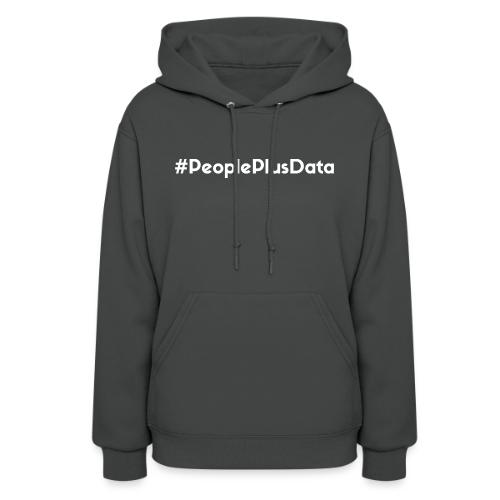 #PeoplePlusData (dark) - Women's Hoodie