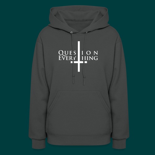 Question Everything (BLK) - Women's Hoodie