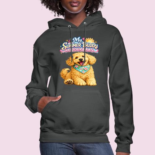 My Summer Buddy Has Four Paws - Women's Hoodie