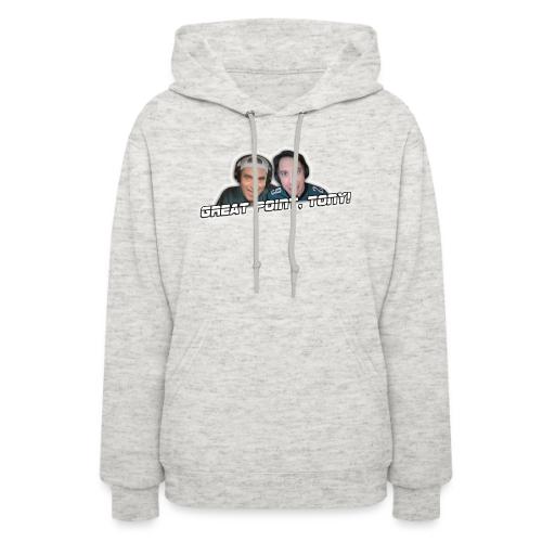 GREAT POINT, TONY! (with glow) - Women's Hoodie