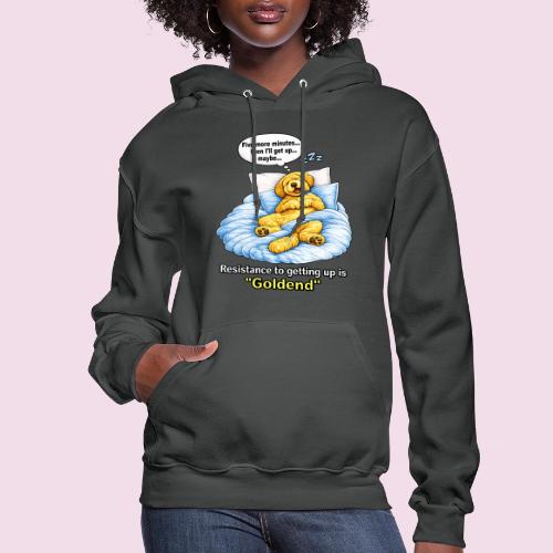 Funny Goldendoodle Sleeping design. - Women's Hoodie