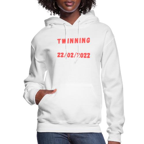 Twinning Twosday Tuesday February 22nd 2022 Funny - Women's Hoodie
