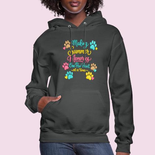 Making Summer Memories Faux Embroidery - Women's Hoodie