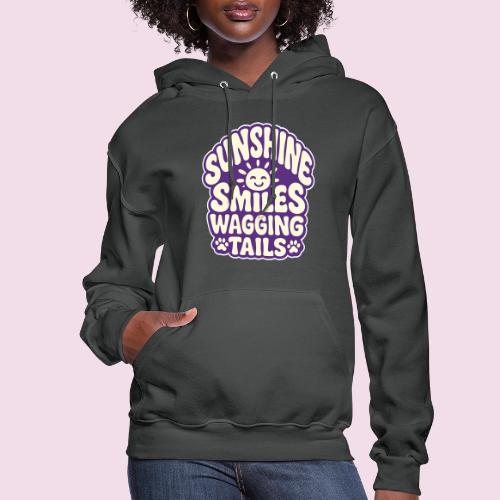 Sunshine Smiles Wagging Tails - Women's Hoodie