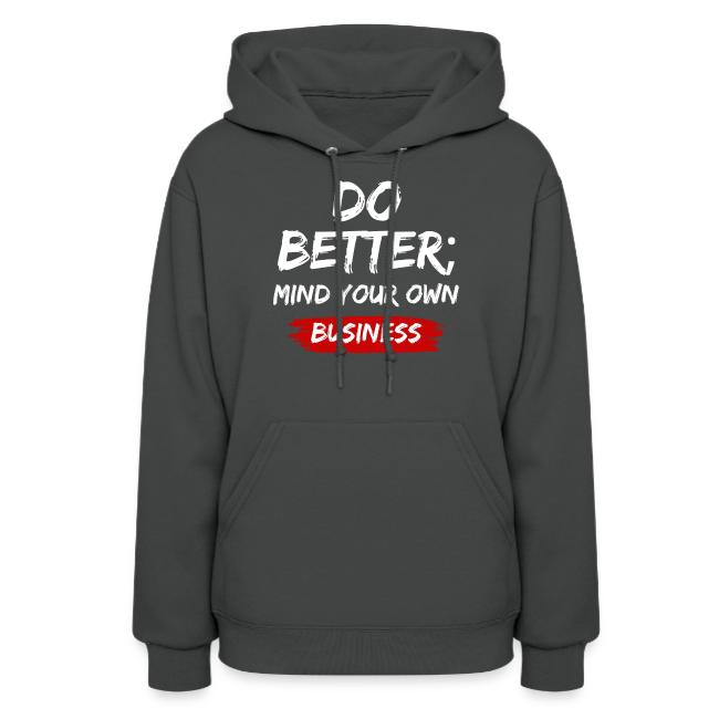 Do Better