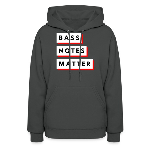 Bass Notes Matter Red - Women's Hoodie