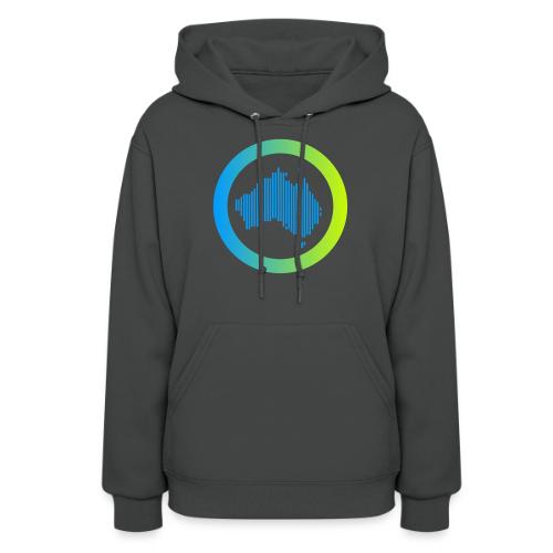 Gradient Symbol Only - Women's Hoodie