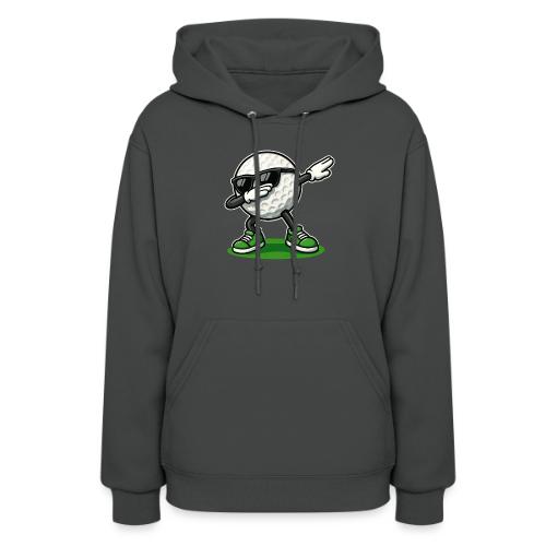 Golf Ball Dab Graphic Tee | Fun & Trendy Design - Women's Hoodie