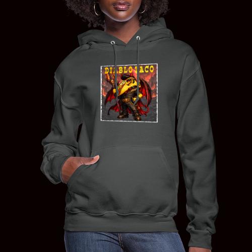 The Diablo Taco Spicy Demon Character - Women's Hoodie