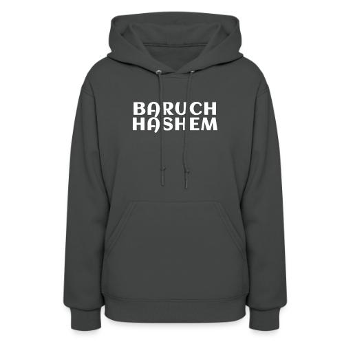 Baruch HaShem Bold Hebrew Style - Women's Hoodie