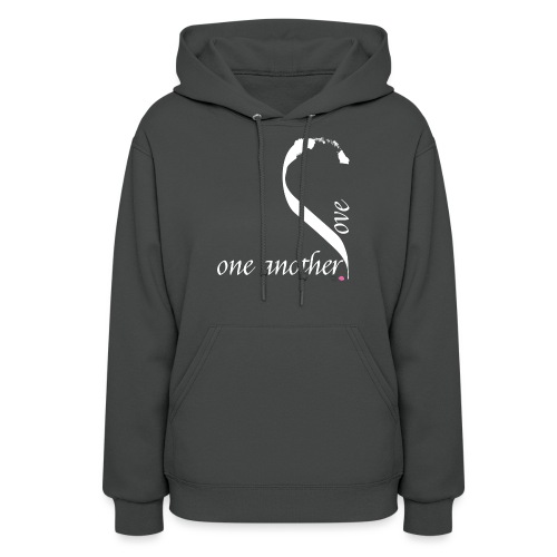 Love one another in white - Women's Hoodie