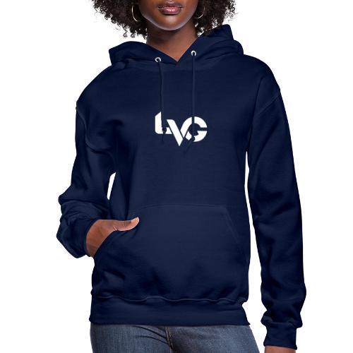 LVG logo white - Women's Hoodie
