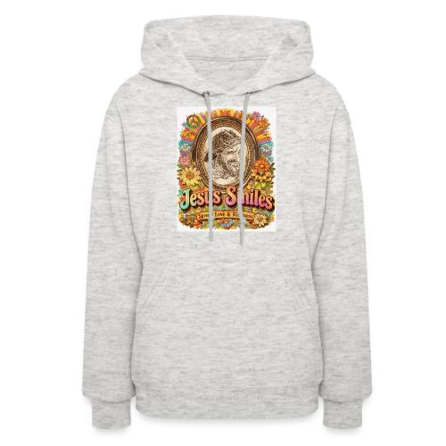 jesus-smile.com, Rare Portrait, Jesus the Healer. - Women's Hoodie