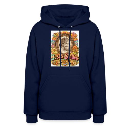 jesus-smile.com, Rare Portrait, Jesus the Healer. - Women's Hoodie