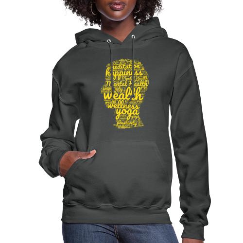 Mental Health Matters Typography Merch - Women's Hoodie