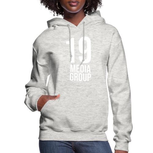 19 Media Group Logo - Women's Hoodie
