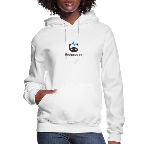 Stacked Logo on White - Women's Hoodie