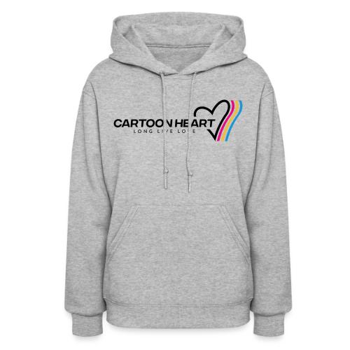Cartoon Heart Logo Range - Women's Hoodie