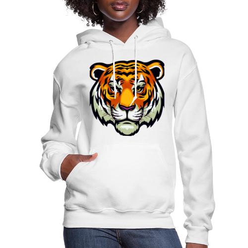 Tiger Fashion Feline Animal, Tiger Willing Success - Women's Hoodie