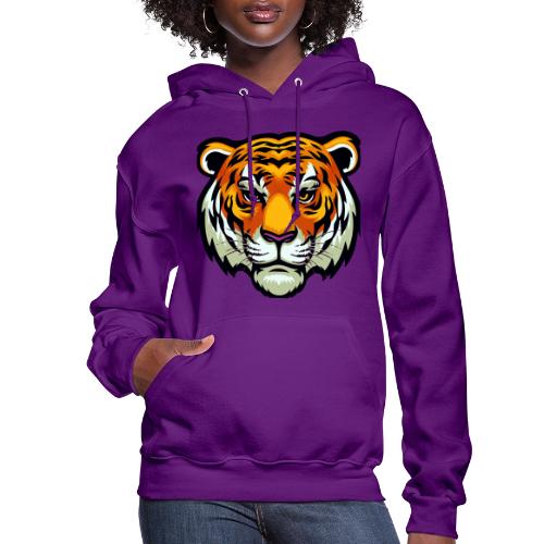 Tiger Fashion Feline Animal, Tiger Willing Success - Women's Hoodie