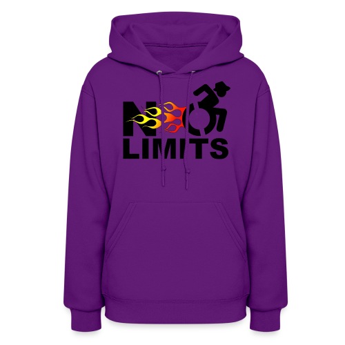 There are no limits when you're in a wheelchair - Women's Hoodie