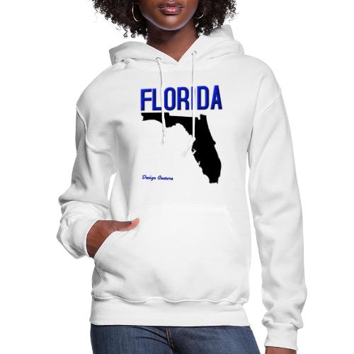 FLORIDA REGION MAP BLUE - Women's Hoodie