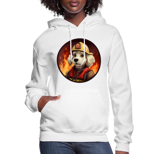 Fireman dog - Women's Hoodie