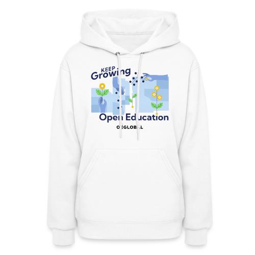 Keep Growing Open Education - Women's Hoodie